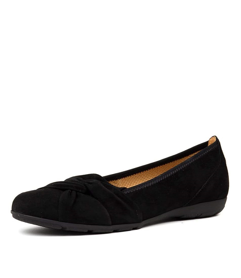 Gabor Aufhellendes Schwarzes Wildleder