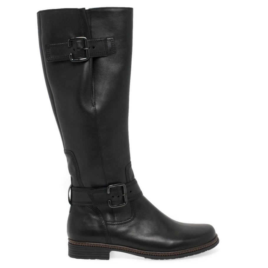 Gabor Nevada (m) Lange Stiefel Für Damen Schwarz