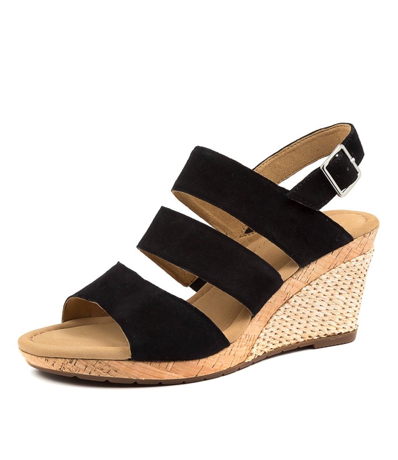 Gabor Poppy Schwarz Suede