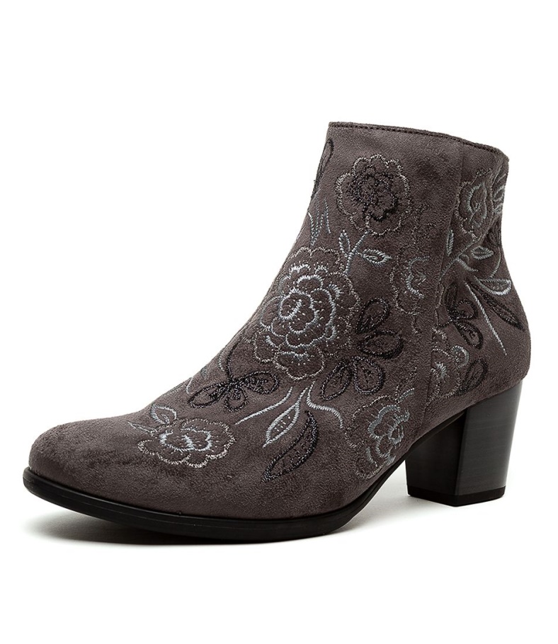 Gabor Rosey Dunkelgrauer Velours