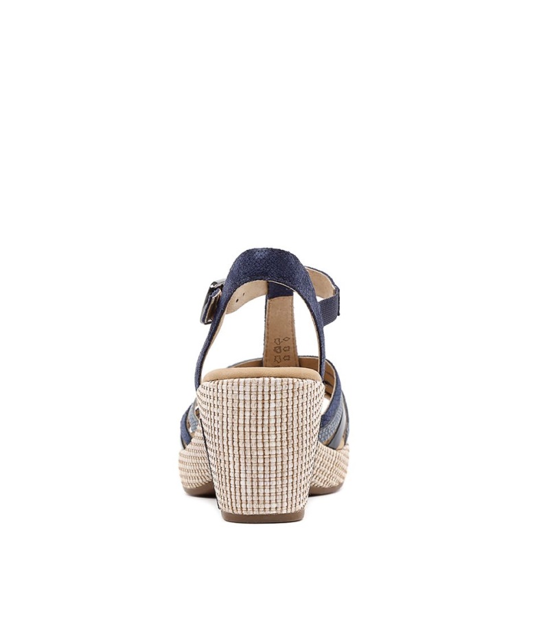 Gabor Ryia Blaues Leder