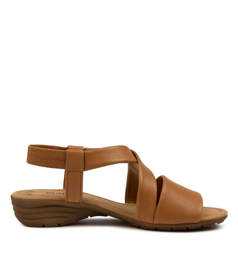 Gabor Sallie Cognacfarbenes Leder