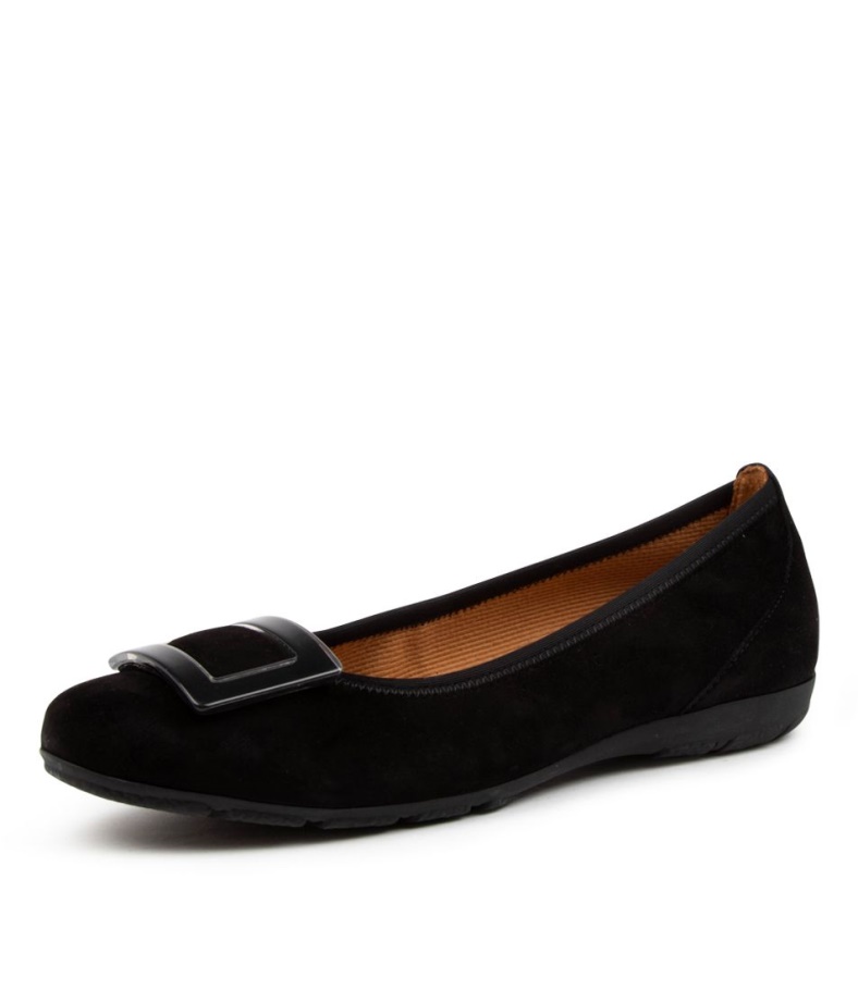 Gabor Sarah Schwarz Wildleder