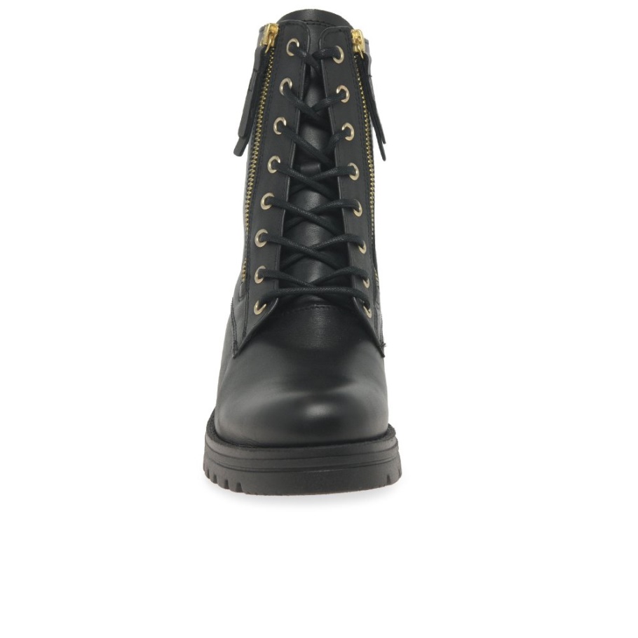 Gabor Serve Damen Bikerboots Schwarz