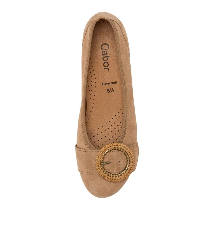 Gabor Shez Karamell Wildleder