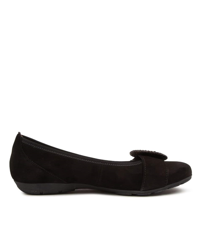 Gabor Shez Schwarz Wildleder