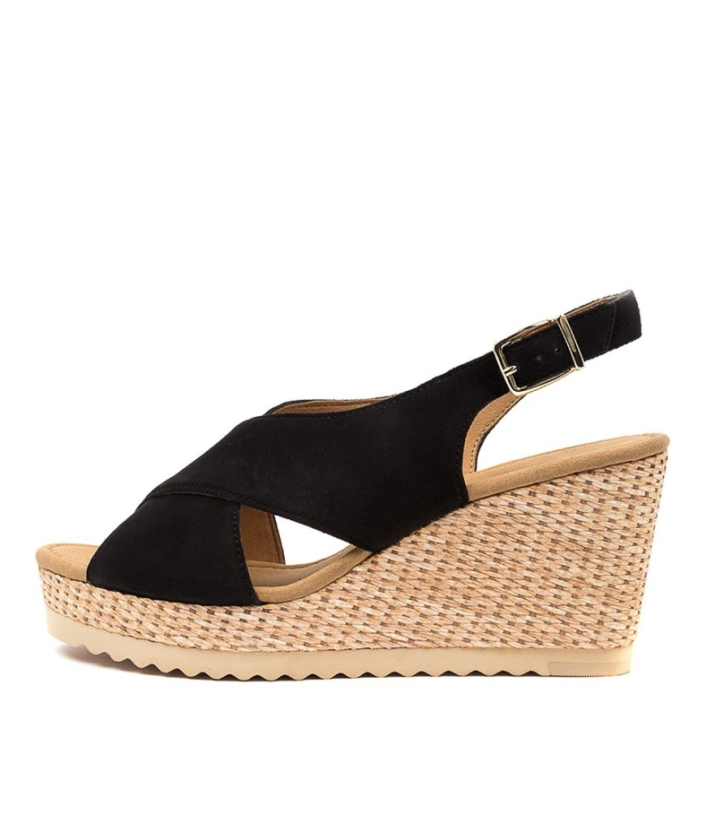 Gabor Silas Schwarz Wildleder