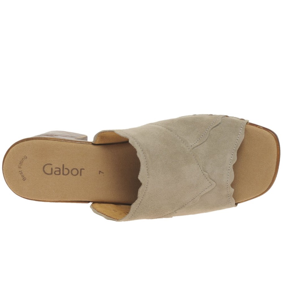 Gabor Carmen Damensandalen Aus Seidenwildleder
