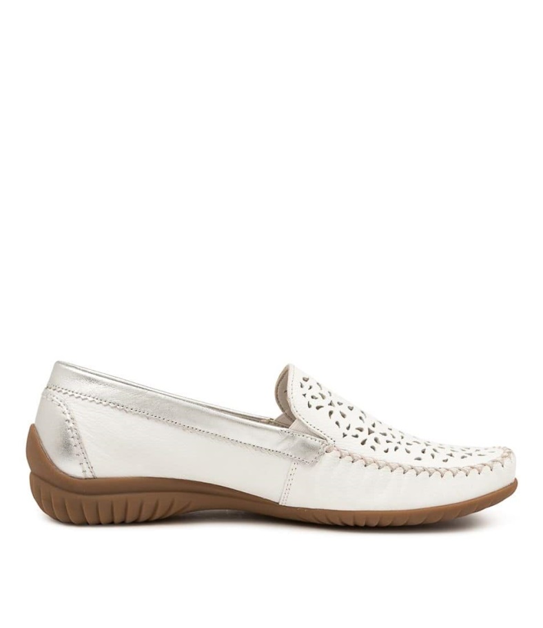 Gabor Tallena Weiss-silber