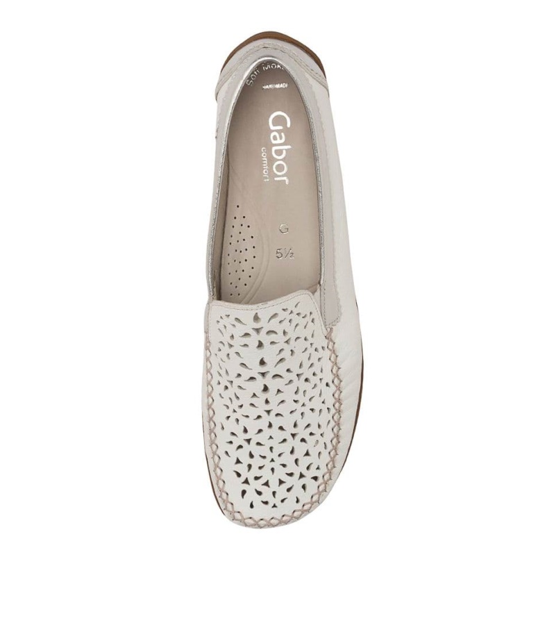 Gabor Tallena Weiss-silber