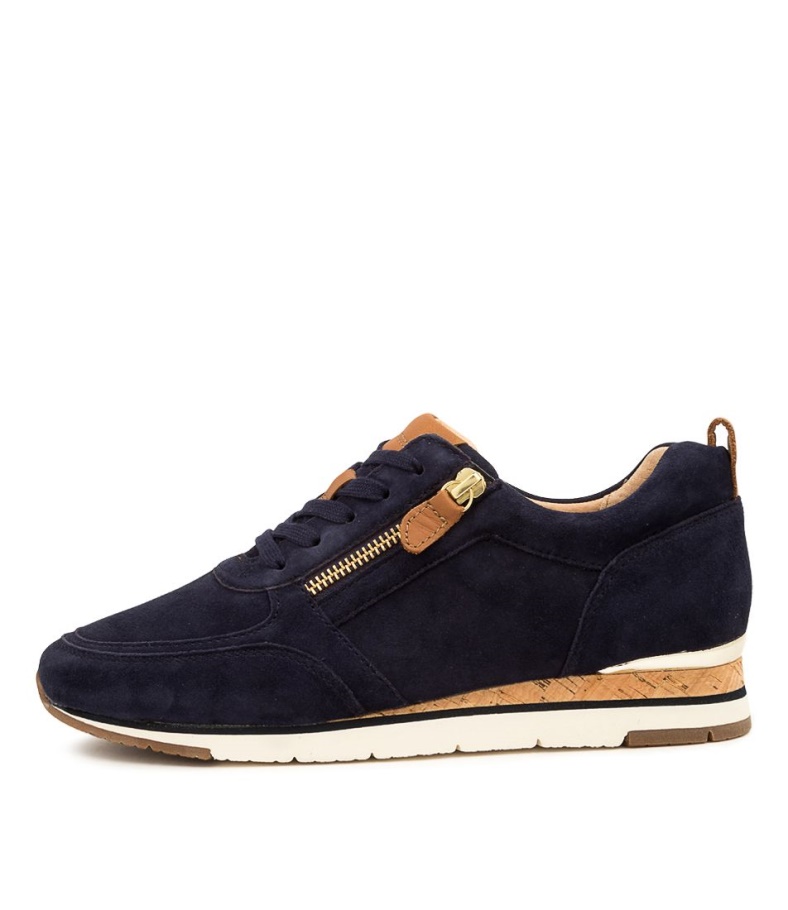 Gabor Viv Kornblumenblaues Wildleder