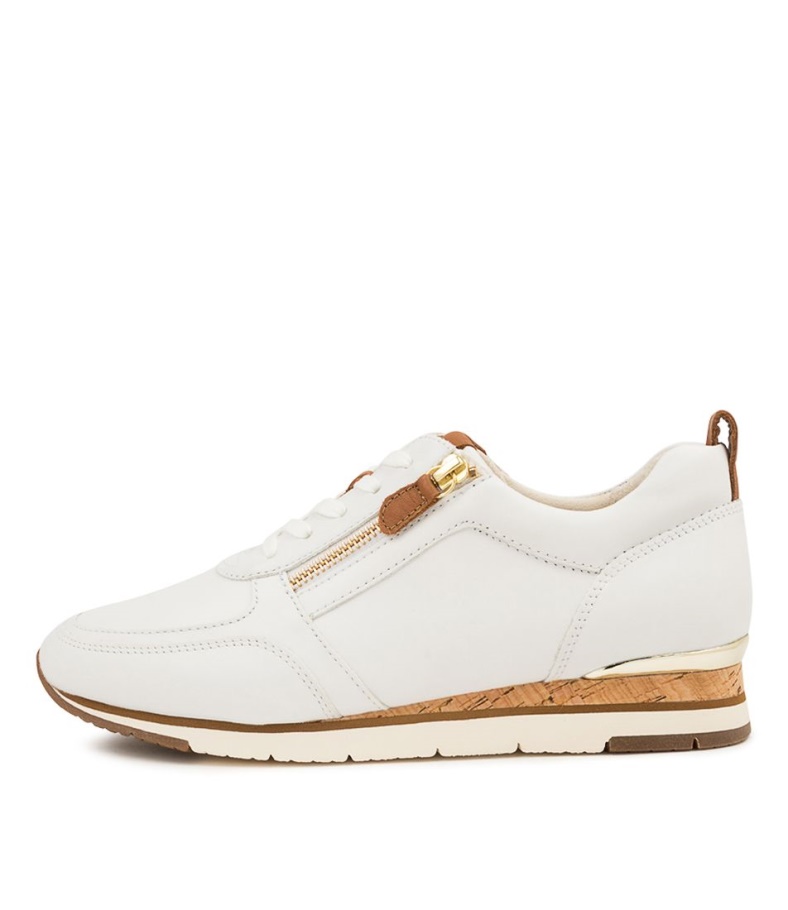 Gabor Viv Weiss Leder