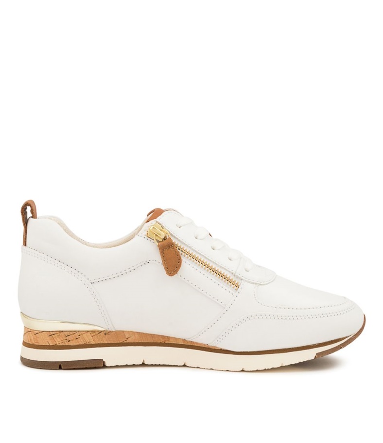 Gabor Viv Weiss Leder