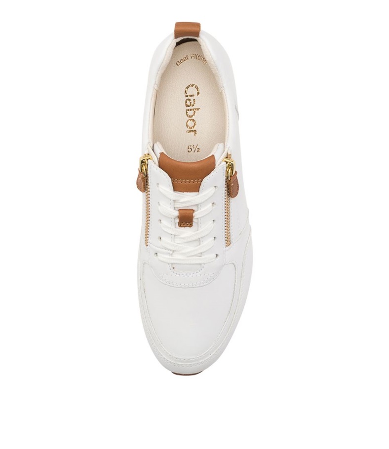 Gabor Viv Weiss Leder