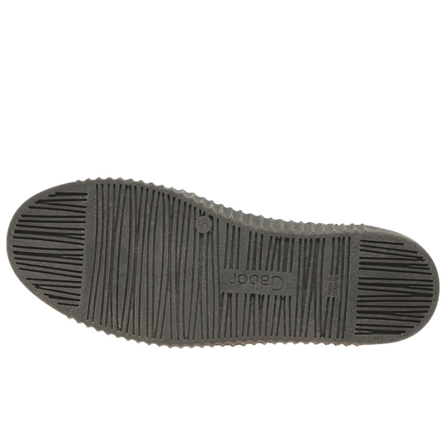 Gabor Waltz Damen Casual Trainer Schwarzes Wildleder