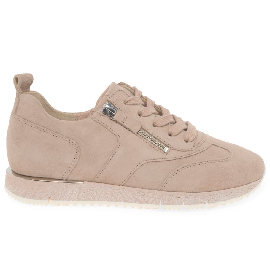 Gabor Mittwoch Damen Turnschuhe Rouge Wildleder