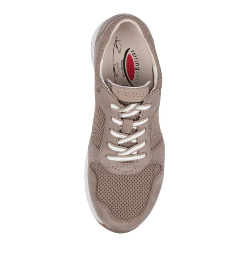 Gabor Westlyn Visone Mesh-Veloursleder