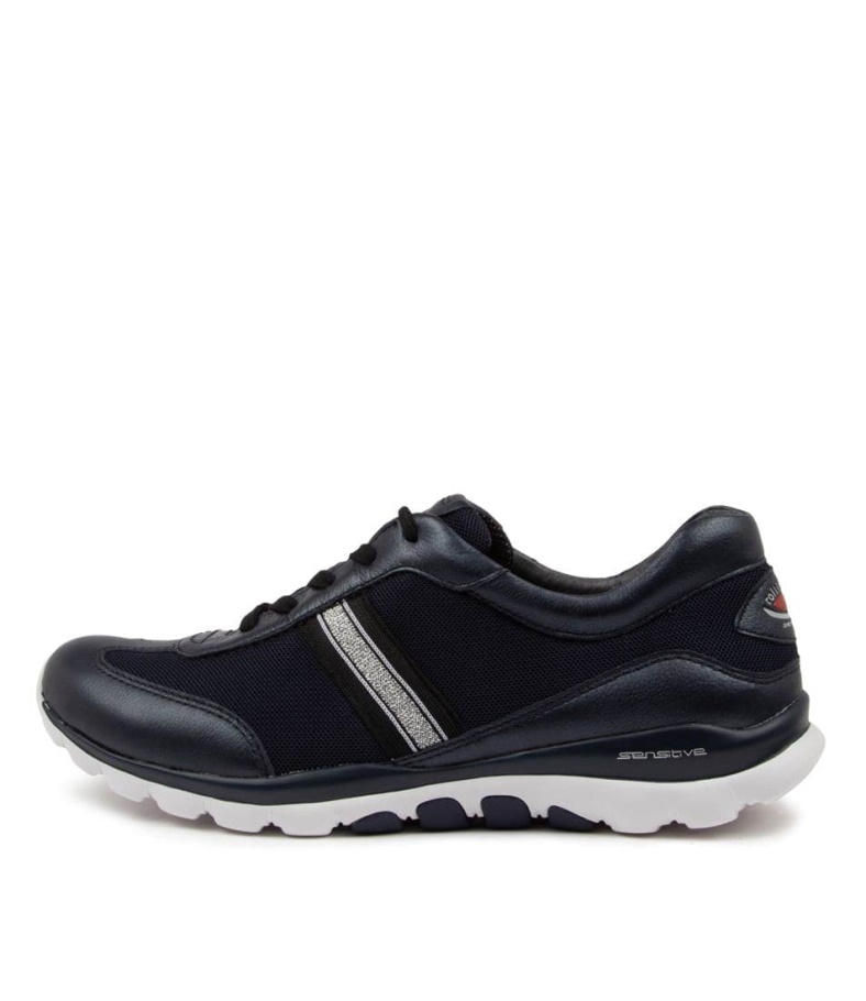 Gabor Winifred Navy-silber