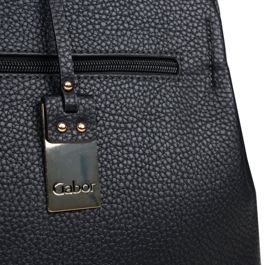 Gela Damen Grabbag Schwarz Bedruckt Gabor Neu