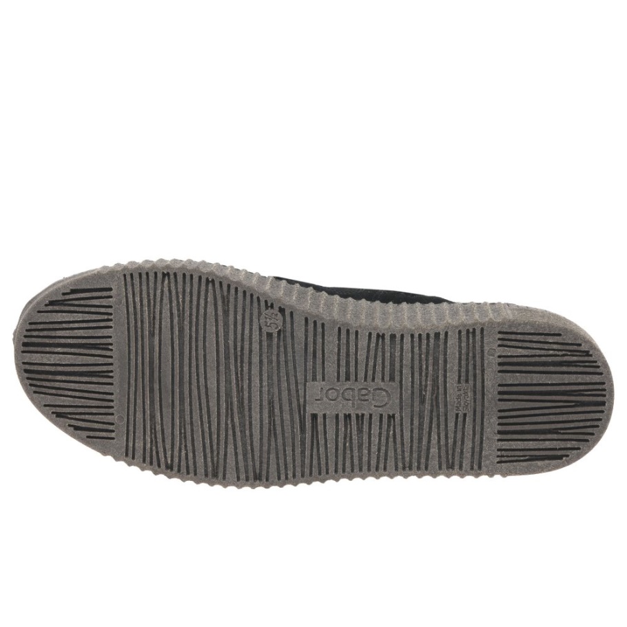 Lanze Damenstiefeletten Gabor Schwarz Wildleder Neu