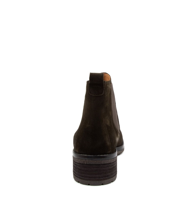 Matilda Grüner Wildleder Gabor