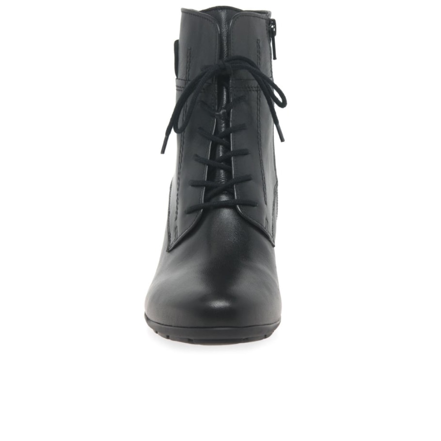 National Damen Stiefeletten Schwarz Gabor