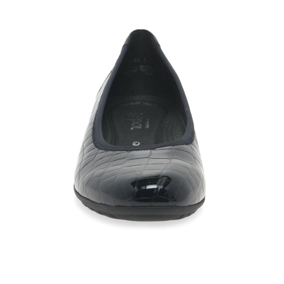 Ocean Croc Patent Gabor Splash Lässige Ballerinas Für Damen