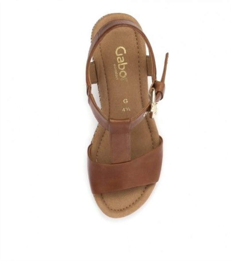 Pia Erdnuss Leder Gabor