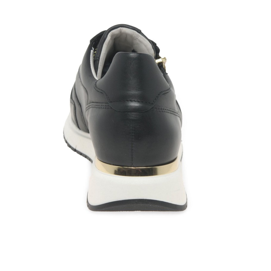 Princess Damen Sneaker Gabor Schwarz/Gold