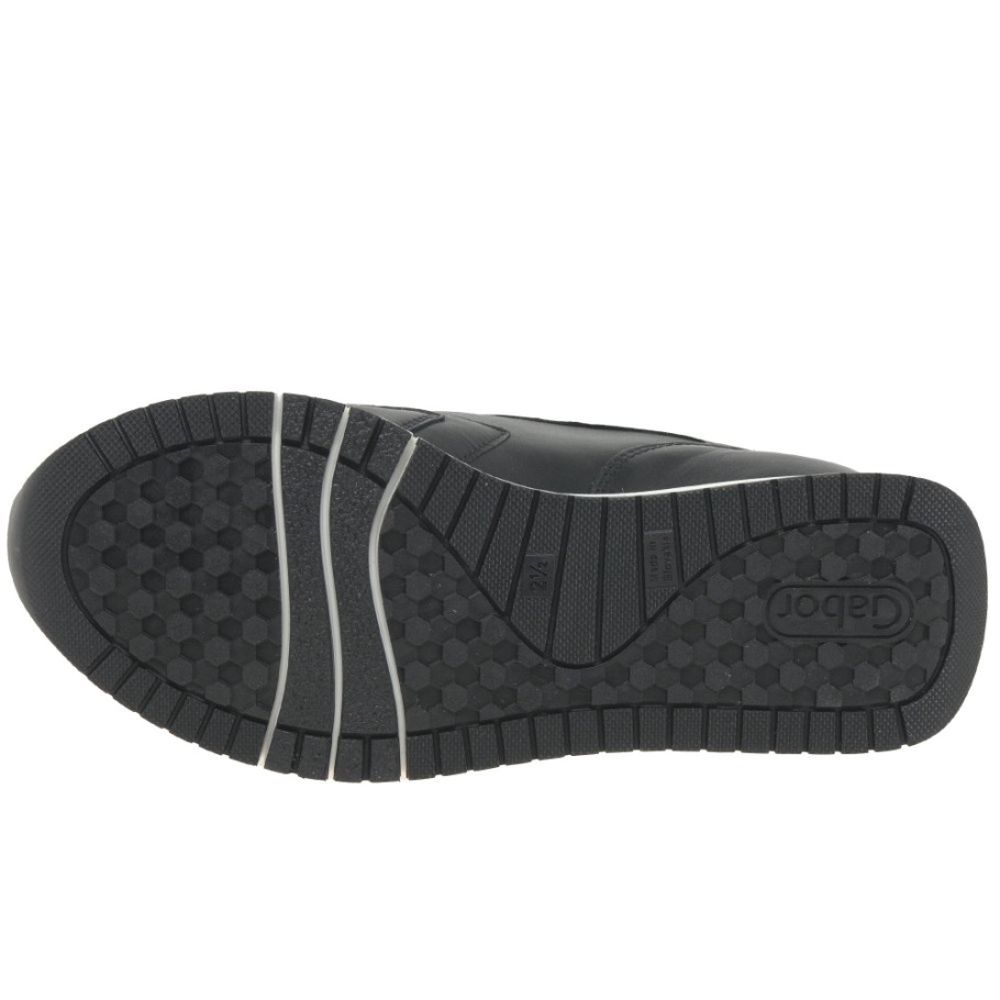 Princess Damen Sneaker Gabor Schwarz/Gold