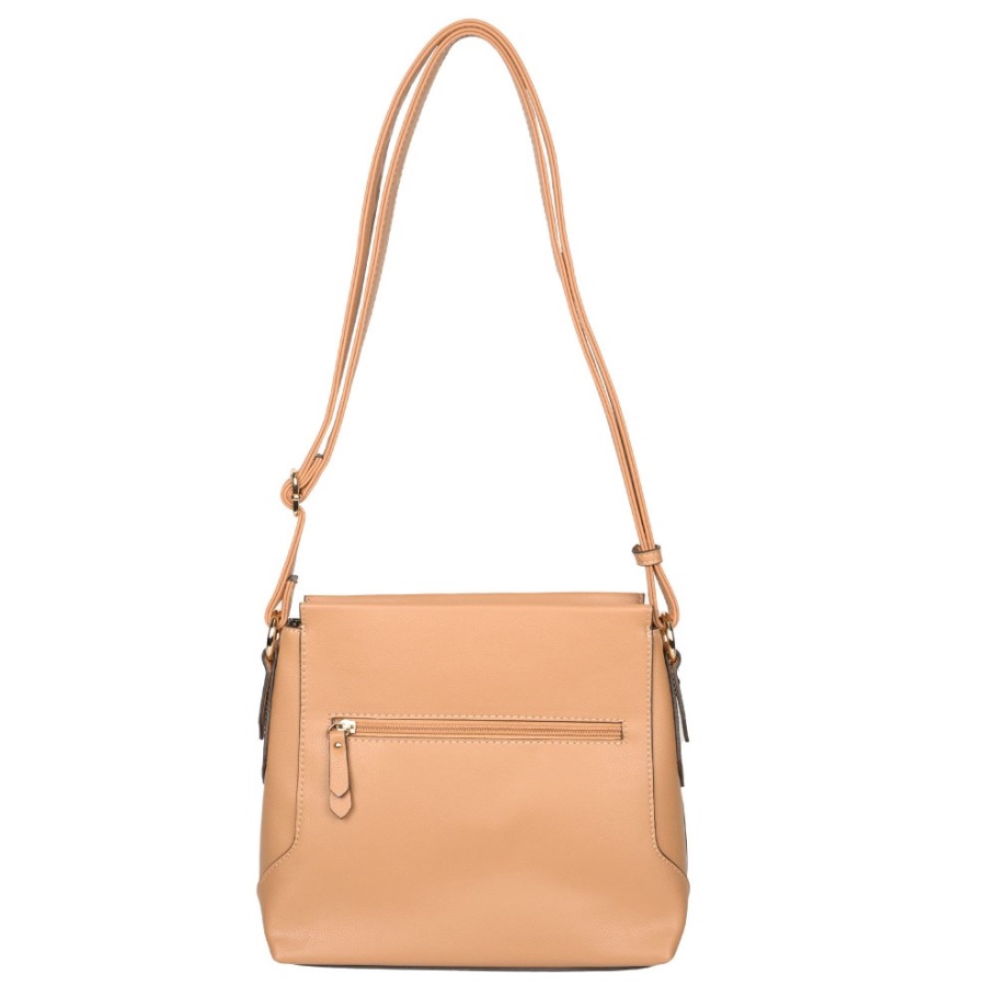 Sarda Damen Messenger Handtasche Natur Gabor