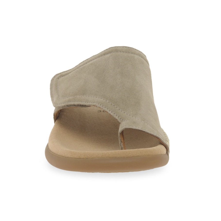 Seide Wildleder Gabor Vergnügen Damen Sandalen Mit Zehenschlaufe