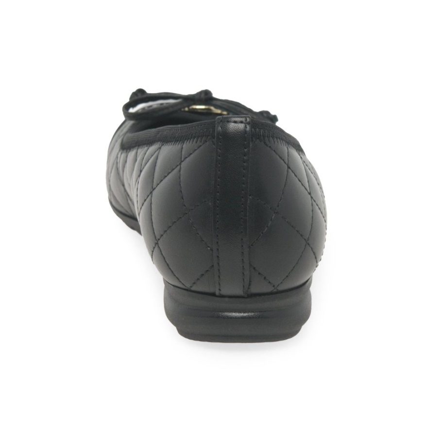 Snowdrop Damen Ballerinas Gabor Schwarz/lack