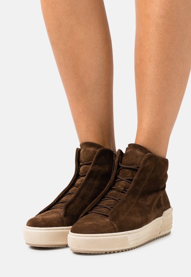 Gabor Plateaustiefeletten Pfeffer/creme