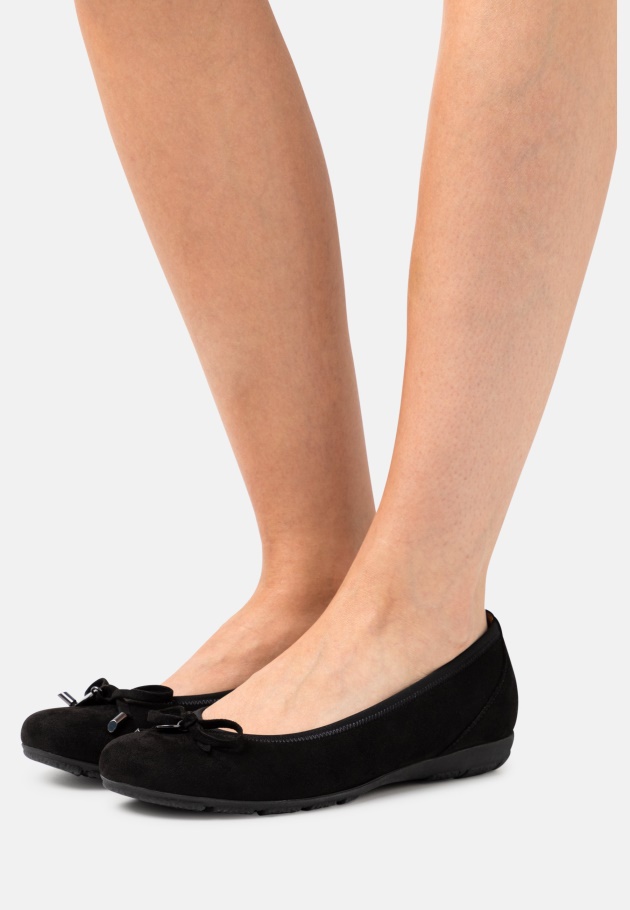 Gabor Schwarze Ballerinas Damen