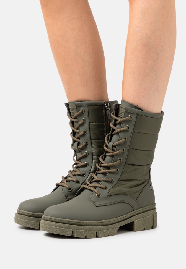 Schnürstiefelette Gabor Salbei/dust