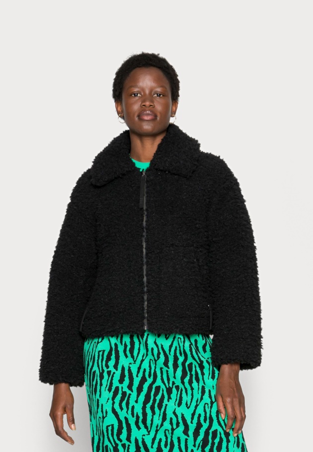 Schwarze Gabor-Schnürstiefeletten