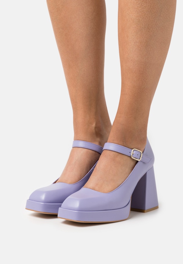 Vegan Noella - Plateau-Heels Gabor Brightpink