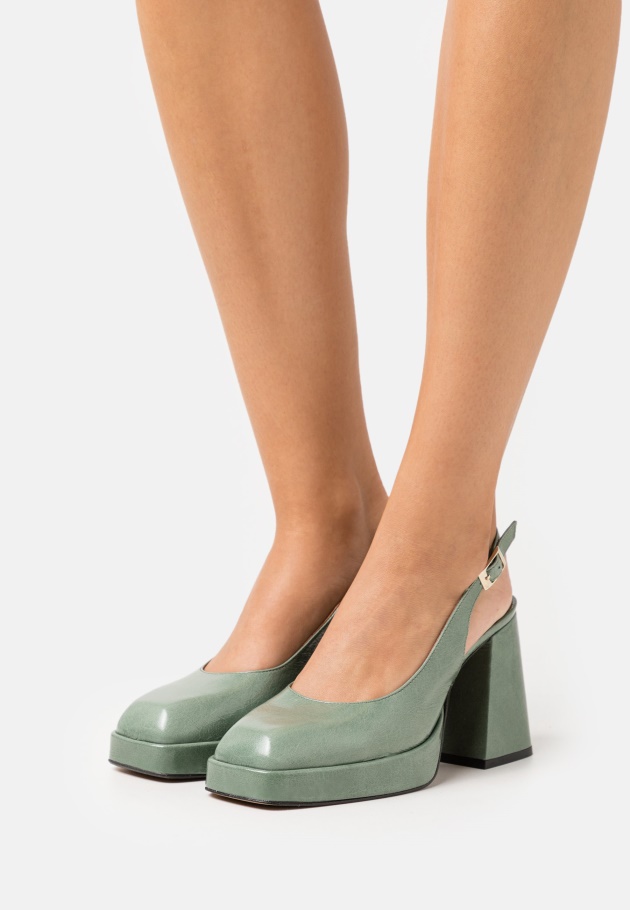 Vegan Noella - Plateau-Heels Gabor Brightpink