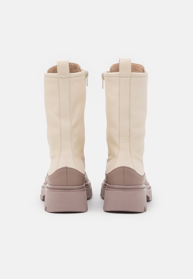 Panna/dark Nude Gabor Schnürstiefeletten