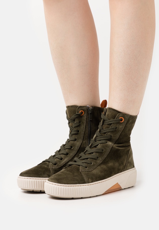 Gabor Rot High-Top-Sneaker