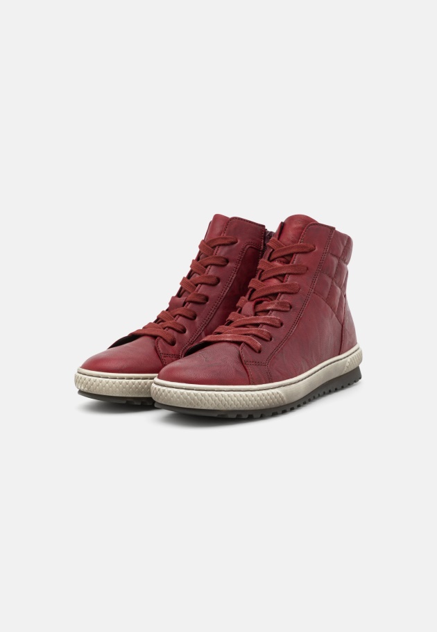 Gabor Rot High-Top-Sneaker