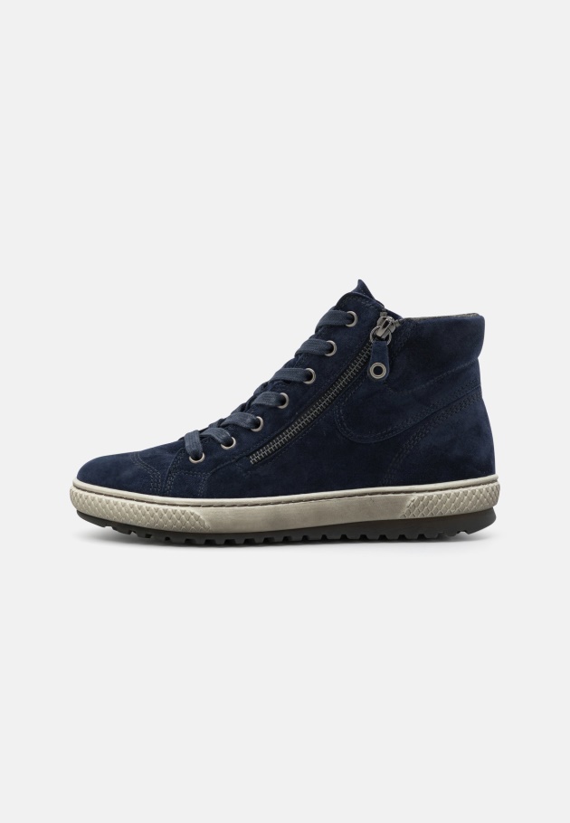 High-Top-Sneaker Dunkelbraun Gabor