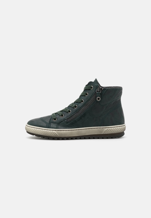 High-Top-Sneaker Dunkelbraun Gabor