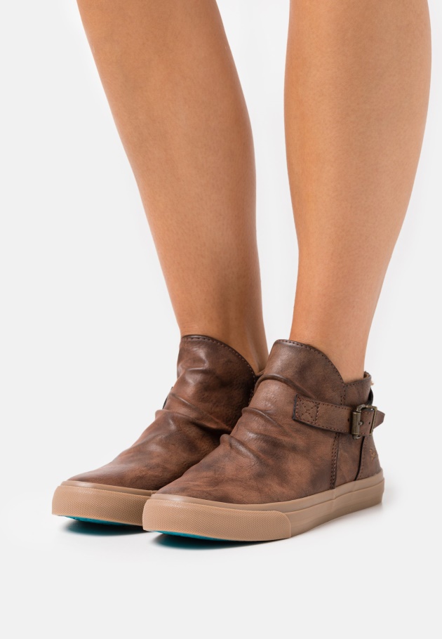 High-Top-Sneaker Dunkelbraun Gabor