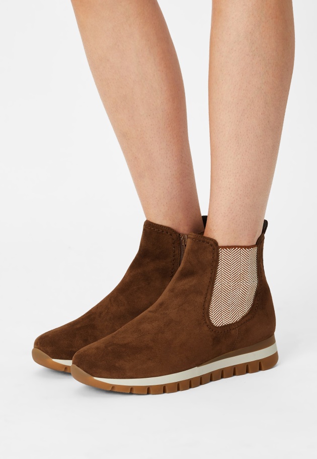 Gabor Dunkelrosa Stiefeletten