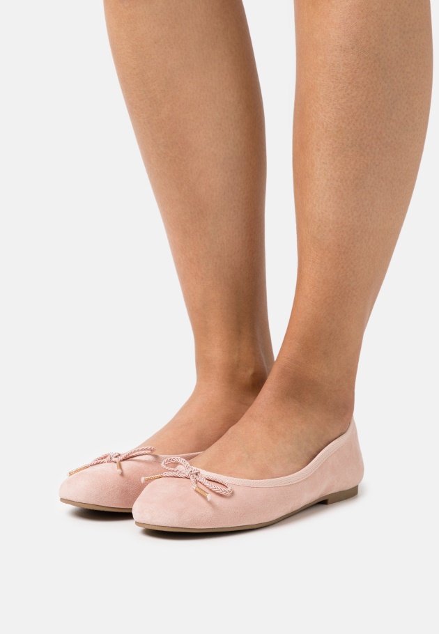 Dusty Rose Gabor Ballerinas