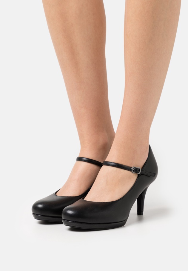 Damen Gabor Classic Heels Schwarz