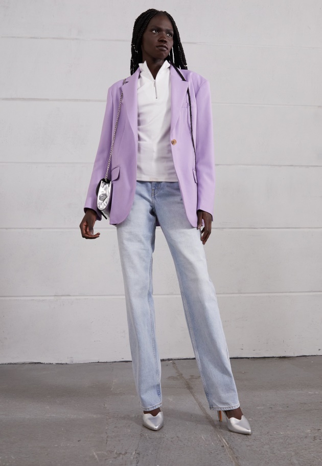 Lederpumps - High Heels Silber Gabor