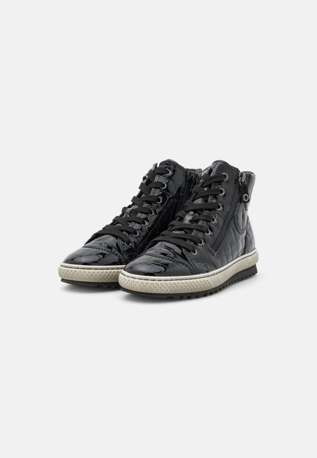 Schwarze Gabor High-top-sneaker Damen